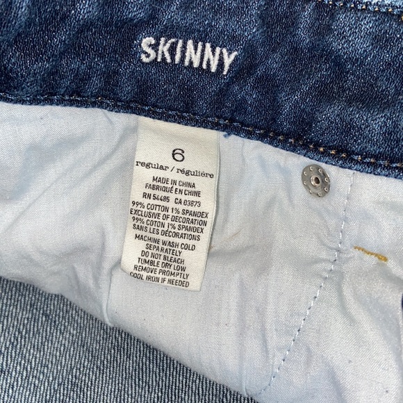 American Eagle jeans, skinny size 6 reg - Picture 10 of 11
